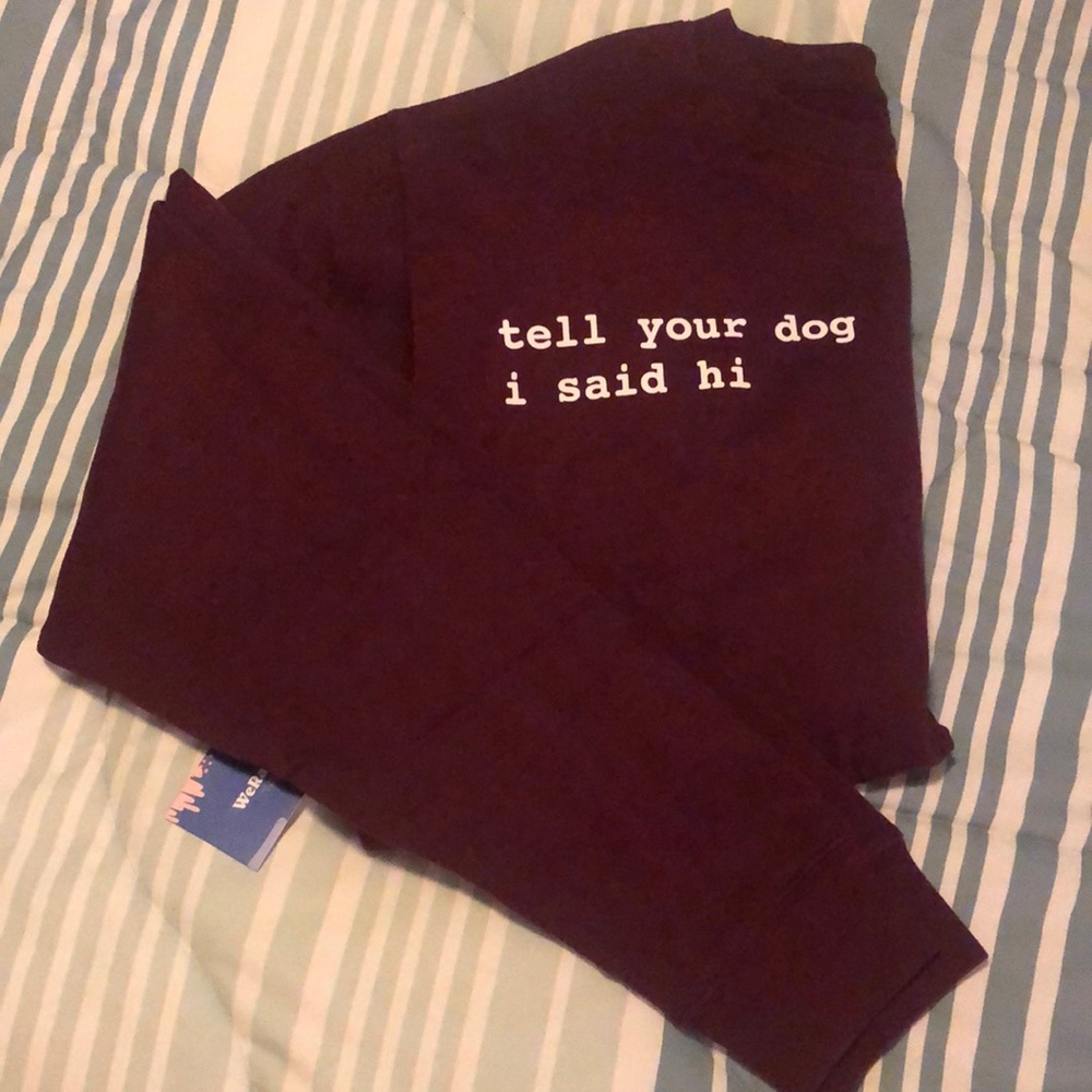 We Rate Dogs sweatshirt